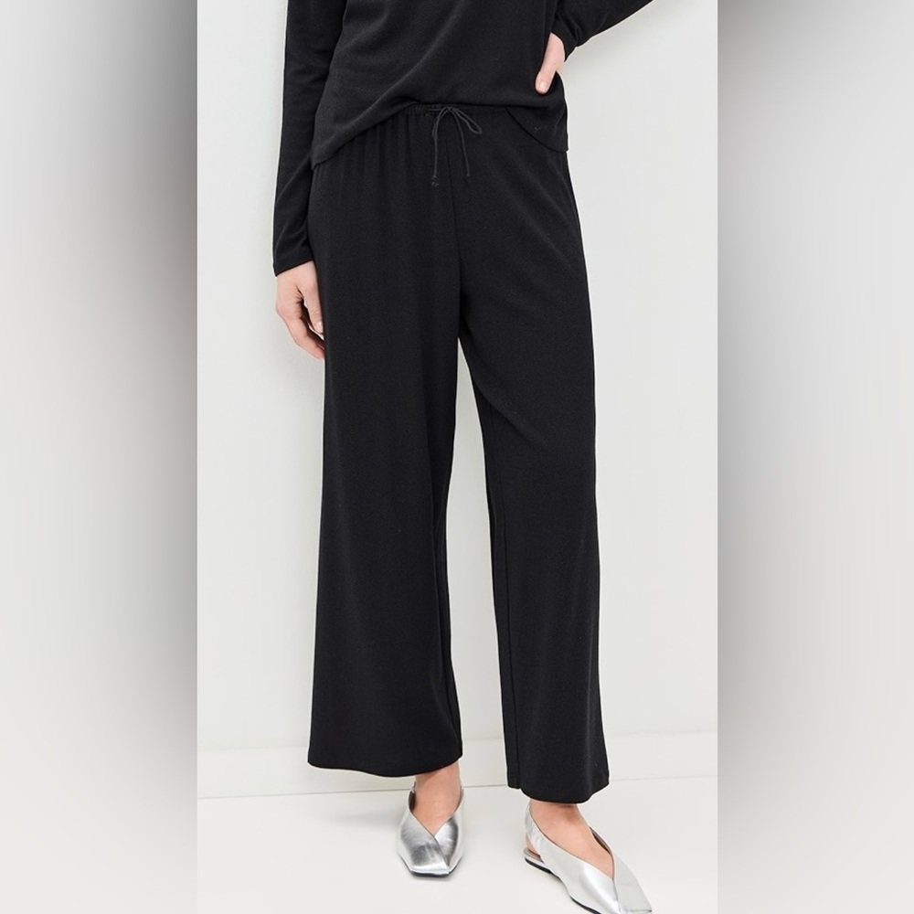 Vince Black Cropped Lounge - Women's - Size L